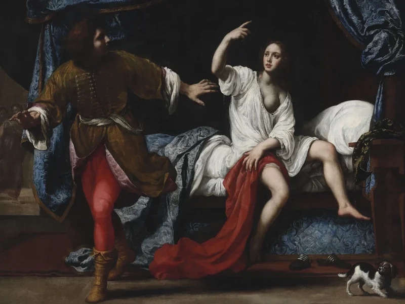 1603-Felice Ficherelli - Giuseppe e la moglie di Putifarre